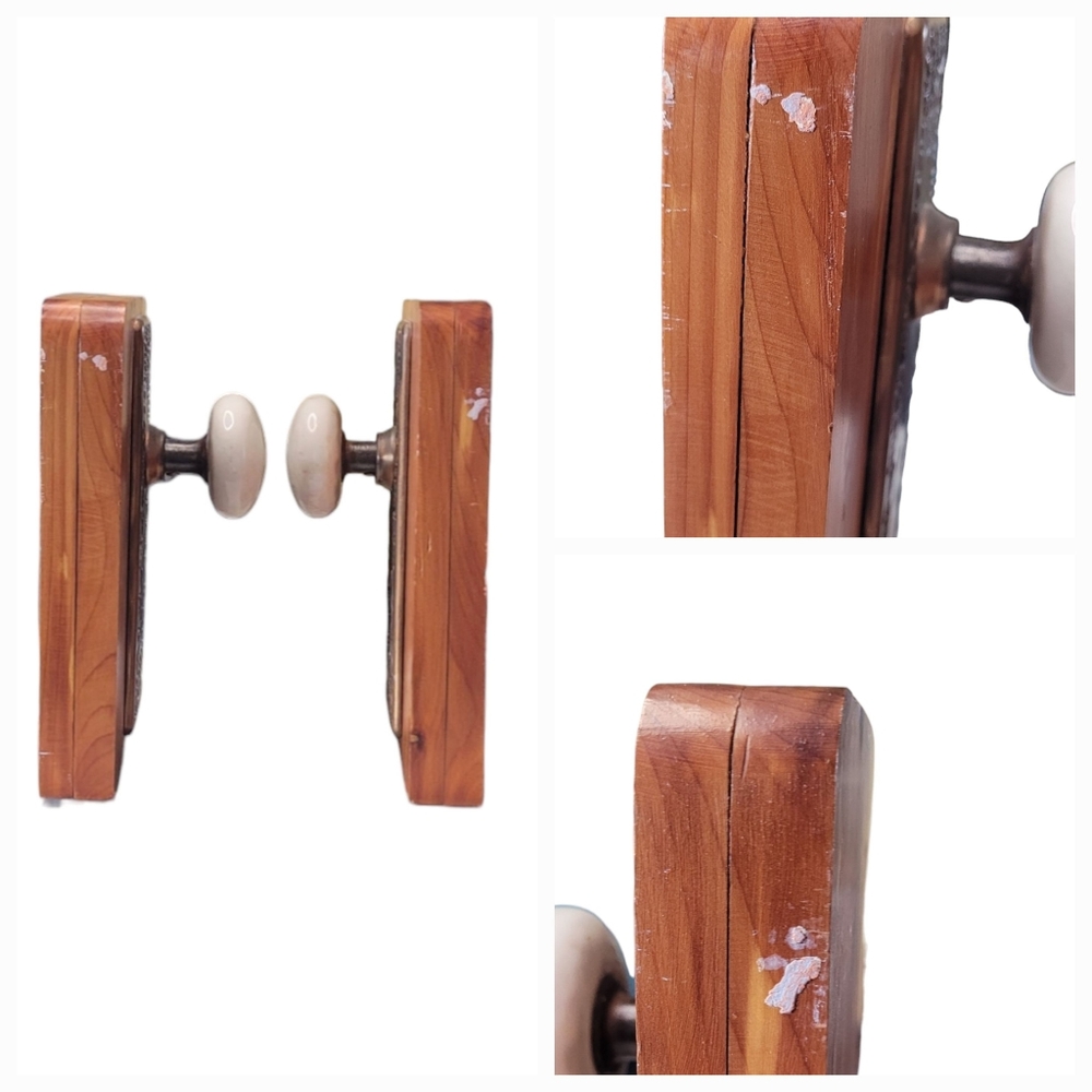 Vtg Porcelain Doorknob Bookends - Picture 5 of 16